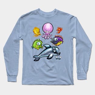 Aqua Babies Long Sleeve T-Shirt